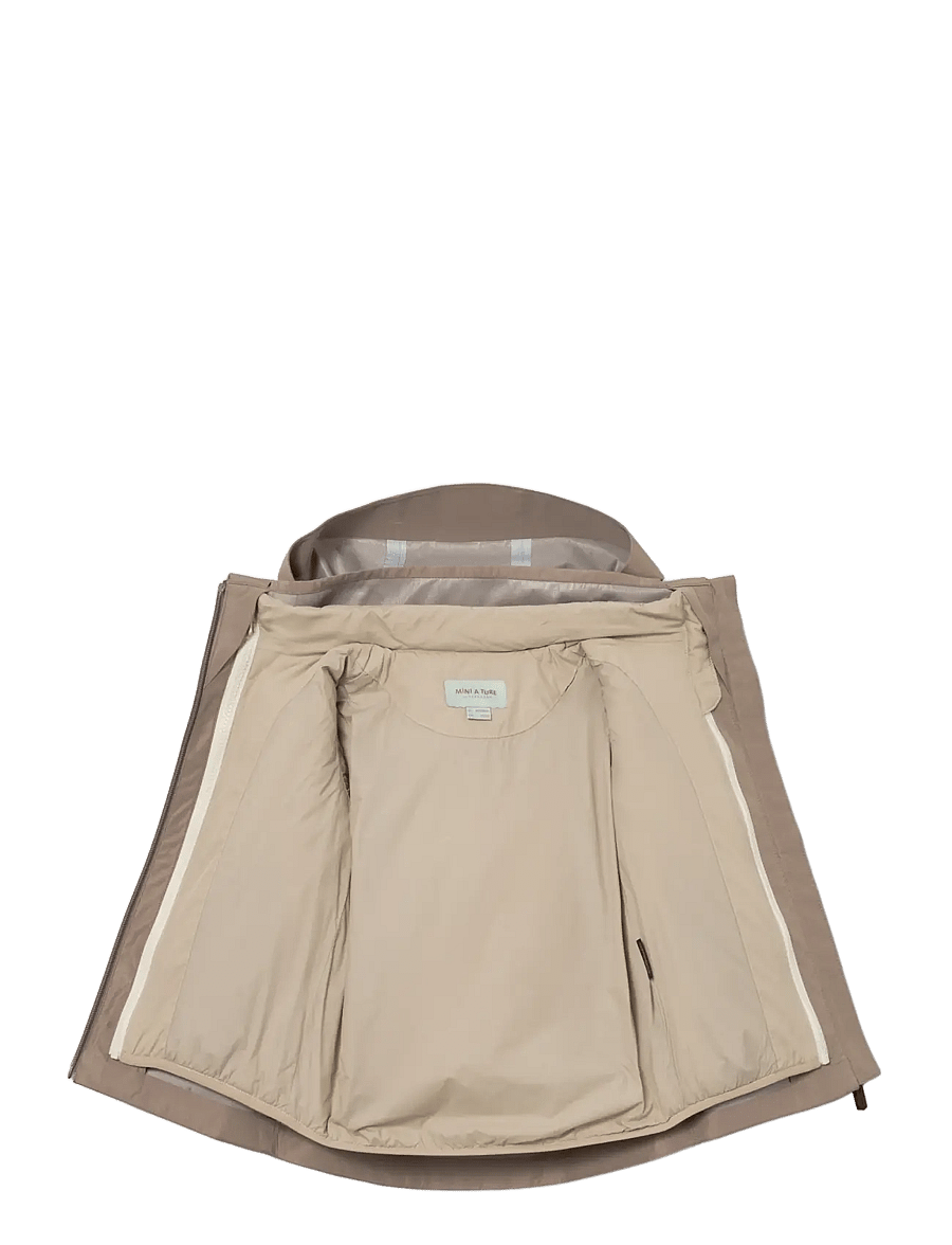 MINI A TURE - MATTITAN 3-in-1 shell jacket. GRS - shell-joped - grey brown - 3