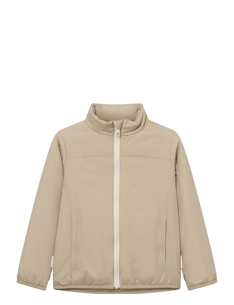MINI A TURE - MATTITAN 3-in-1 shell jacket. GRS - shell-joped - grey brown - 4