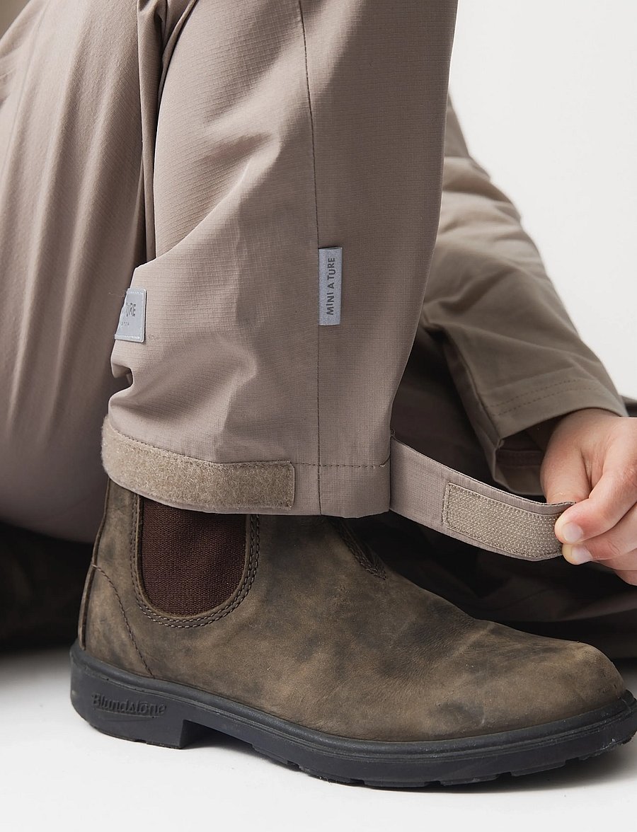 MINI A TURE - MATKODIAK shell pants. GRS - shell-püksid - grey brown - 4