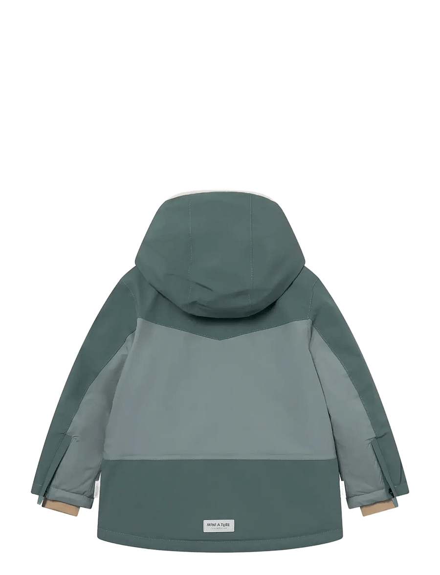 MINI A TURE - MATADANE ski tech jacket. GRS - sea pine - trooper blue - 2
