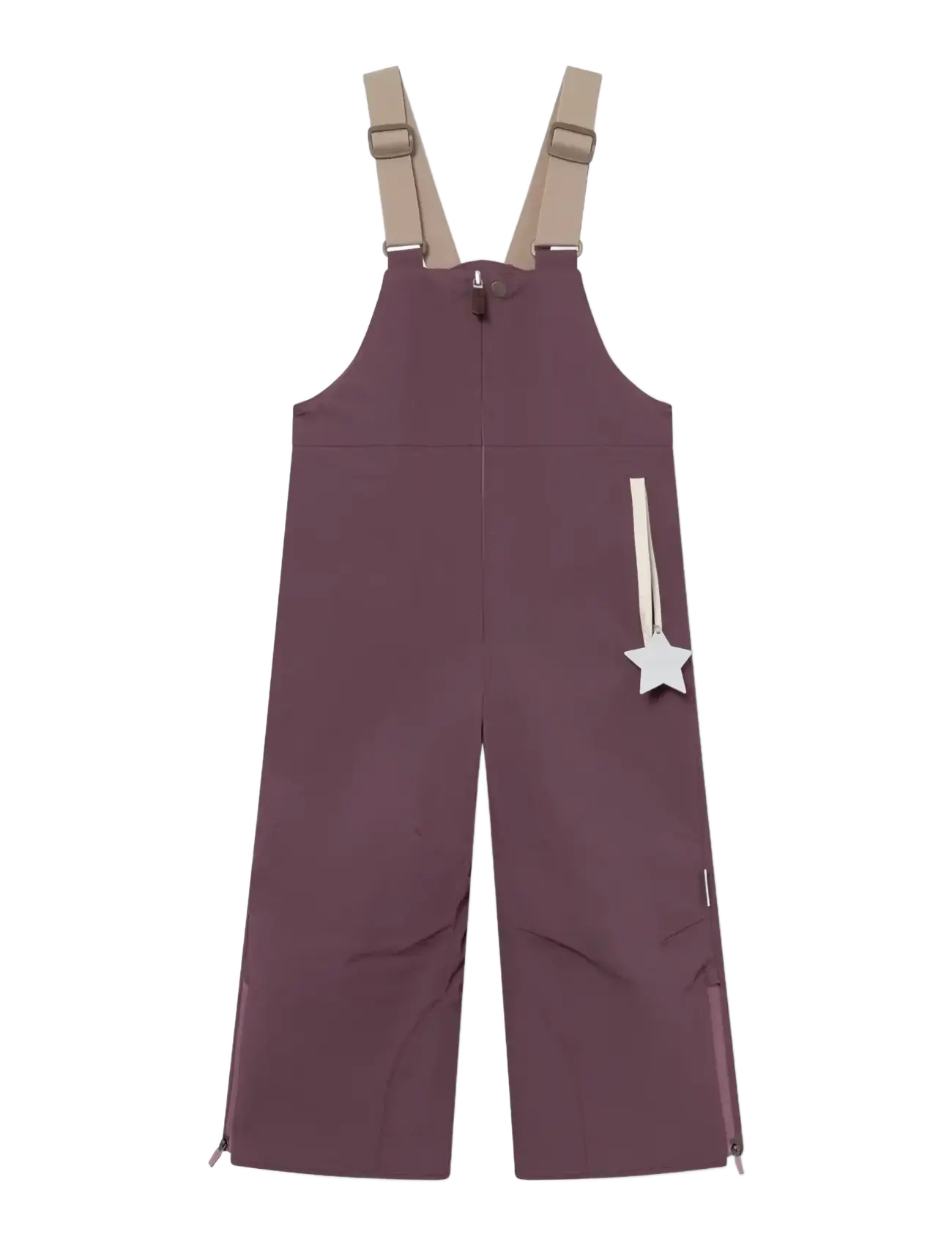 MINI A TURE - MATADAL ski tech pants. GRS - egg plant - white - 1