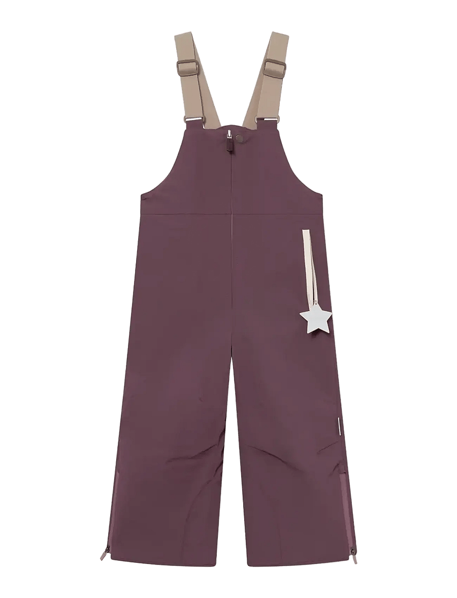 MINI A TURE - MATADAL ski tech pants. GRS - egg plant - white - 1