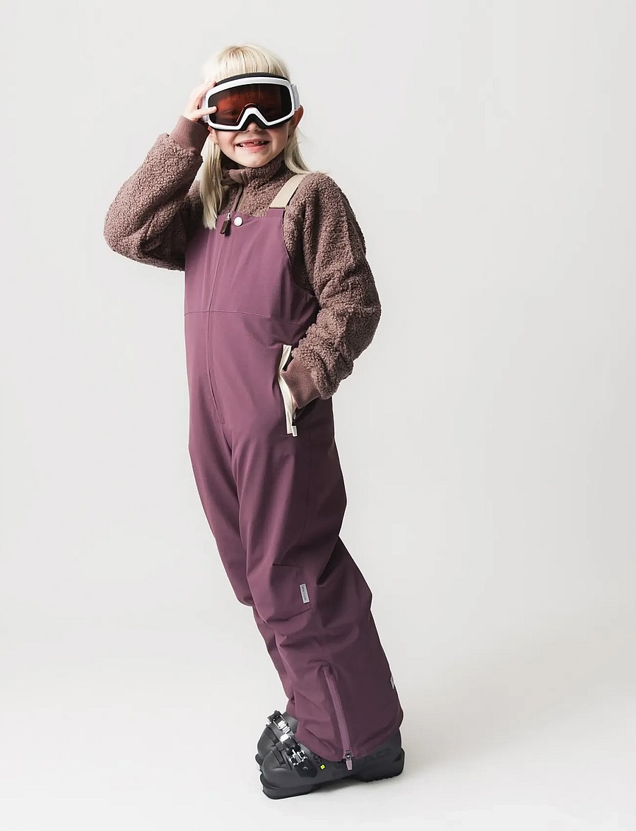 MINI A TURE - MATADAL ski tech pants. GRS - egg plant - white - 3
