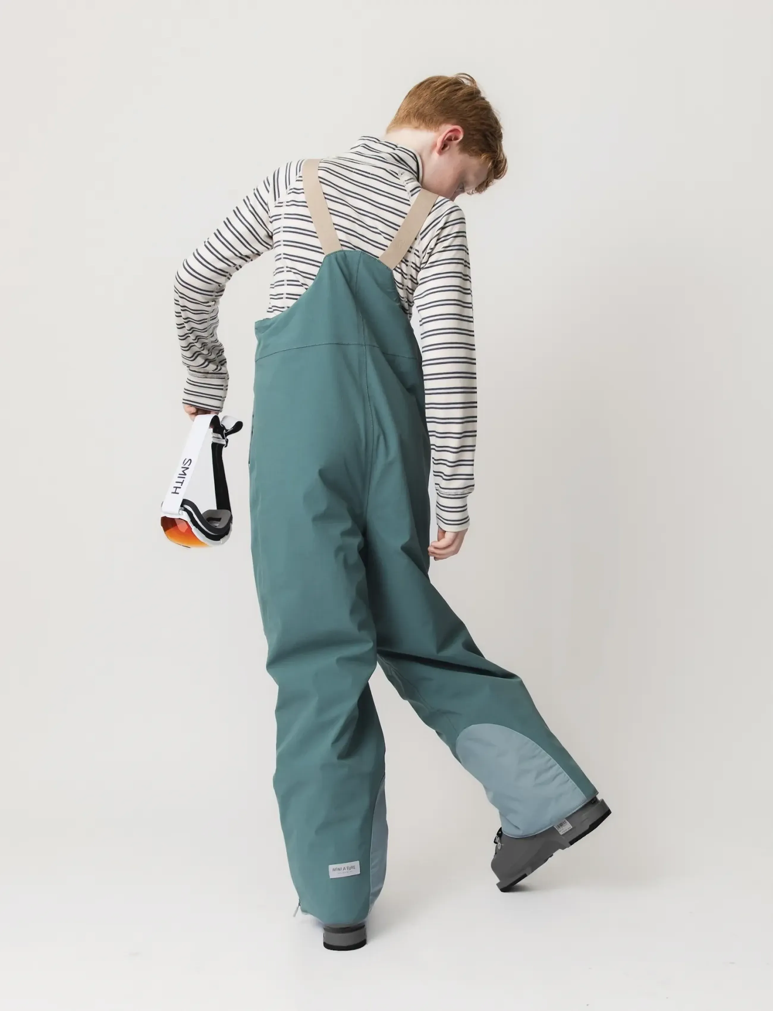 MINI A TURE - MATADAL ski tech pants. GRS - sea pine - trooper blue - 4