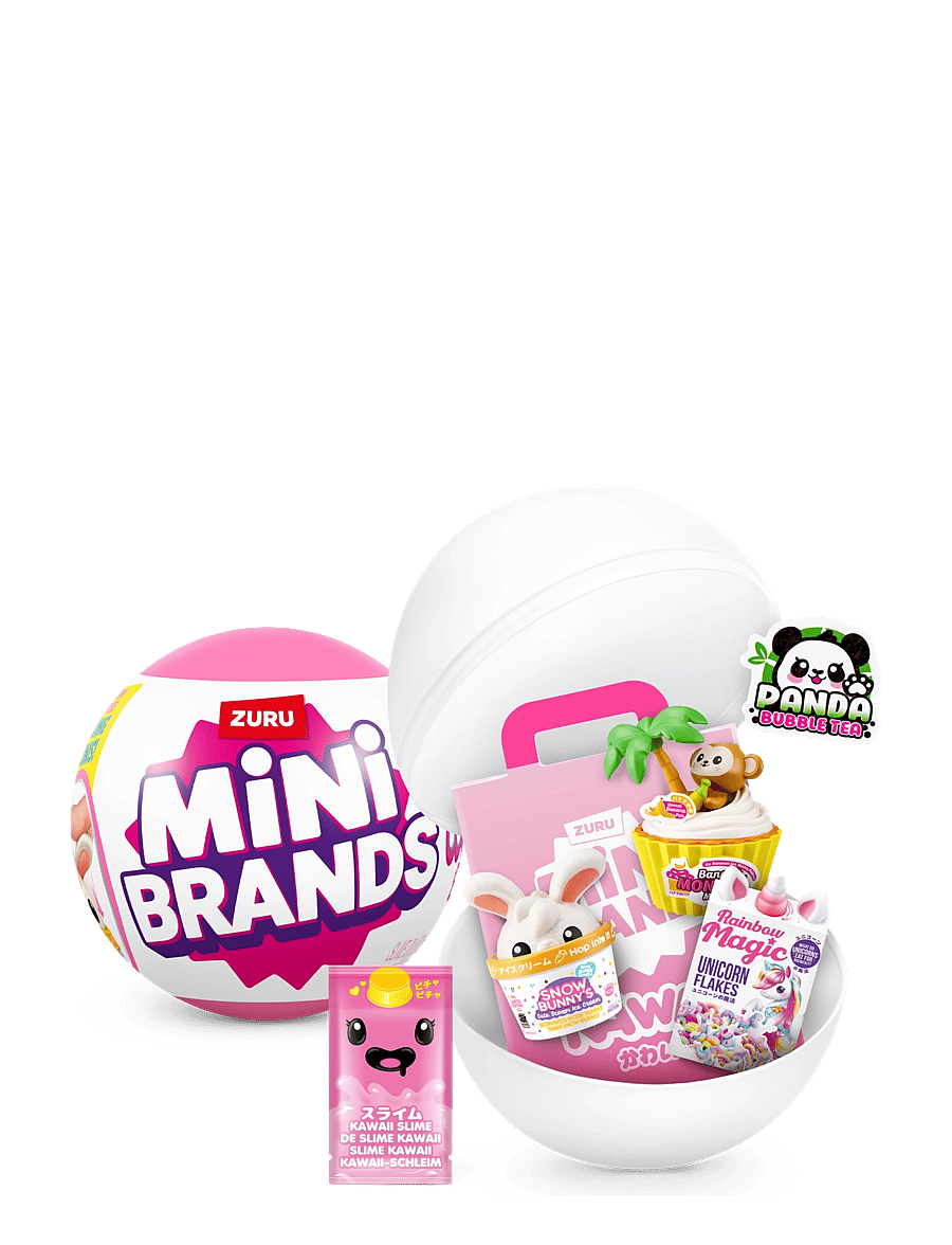 MINI BRANDS - MINI BRANDS KAWAII - legemad & legekager - multi - 1