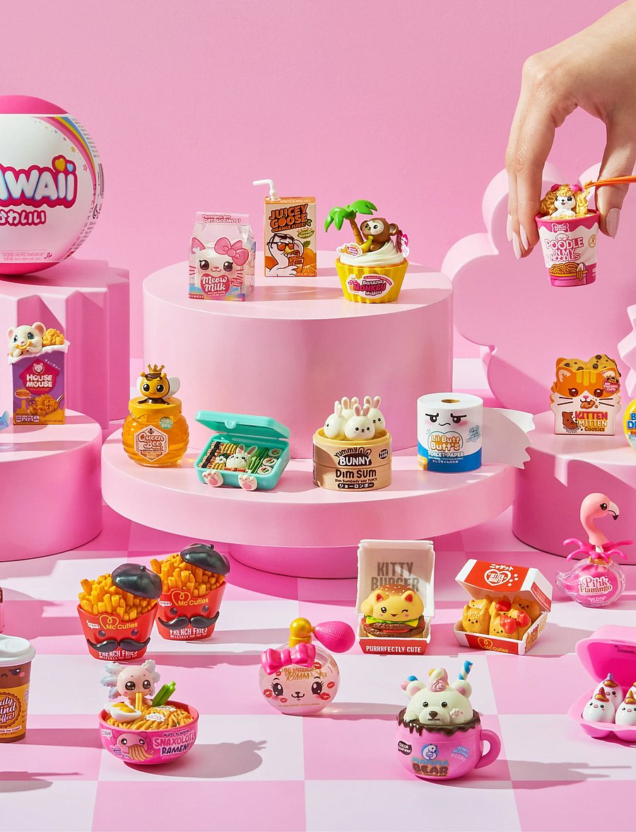 MINI BRANDS - MINI BRANDS KAWAII - legemad & legekager - multi - 0