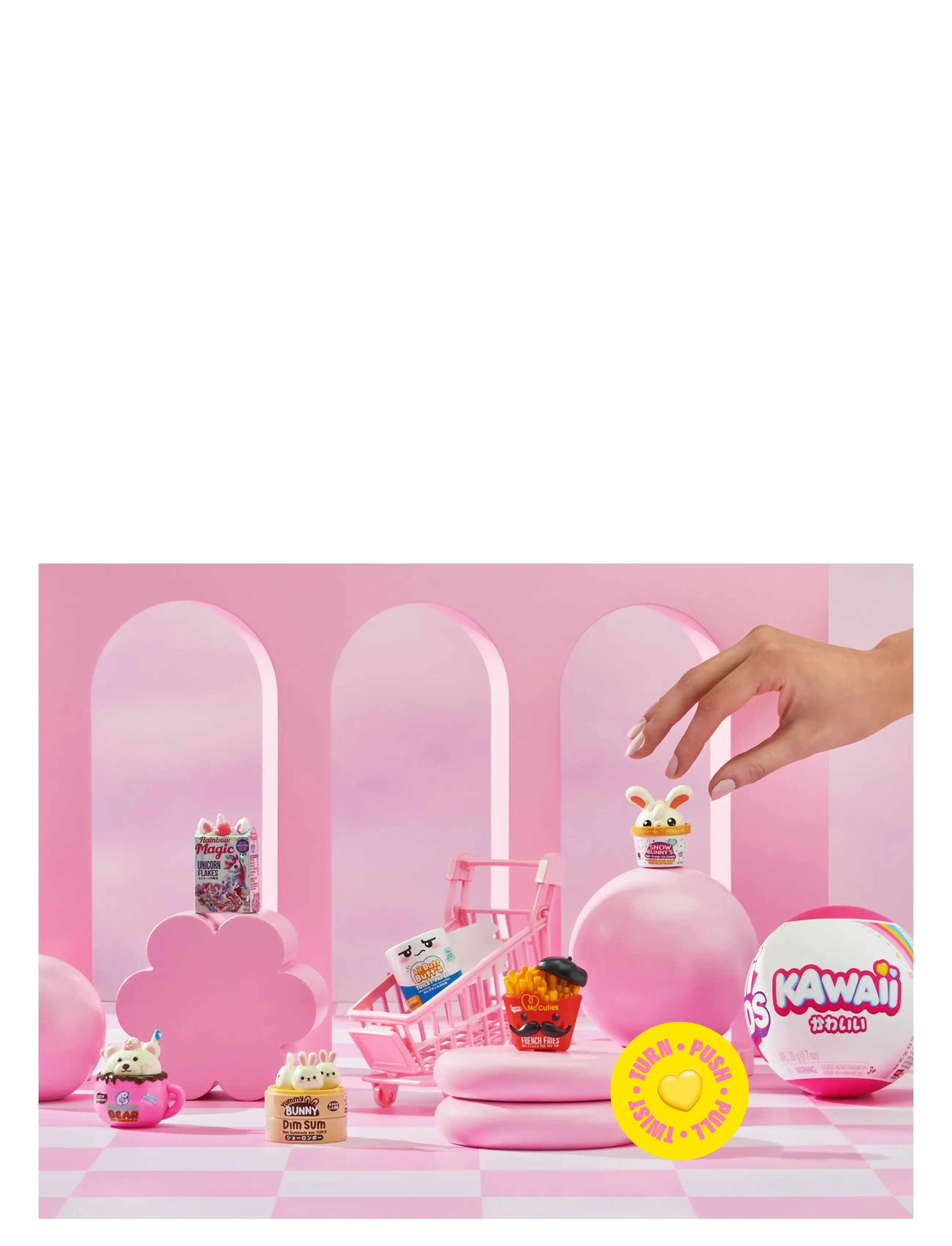 MINI BRANDS - MINI BRANDS KAWAII - legemad & legekager - multi - 2