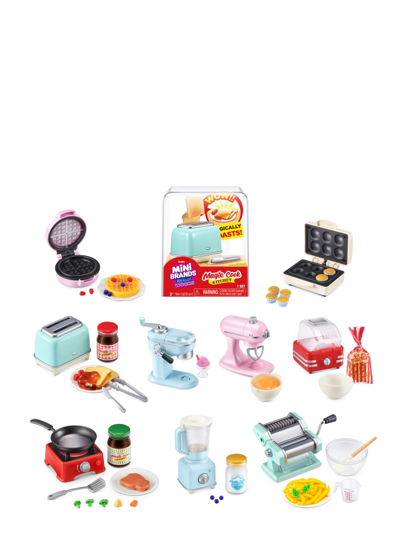MINI BRANDS MINI BRANDS MAGIC COOK KITCHEN - Legetøj - MULTI / multi