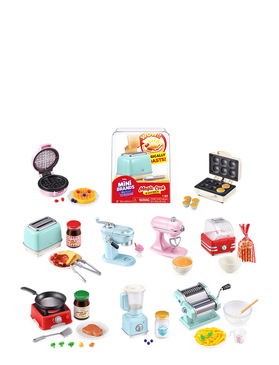 MINI BRANDS - MINI BRANDS MAGIC COOK KITCHEN - legekøkkener - multi - 1