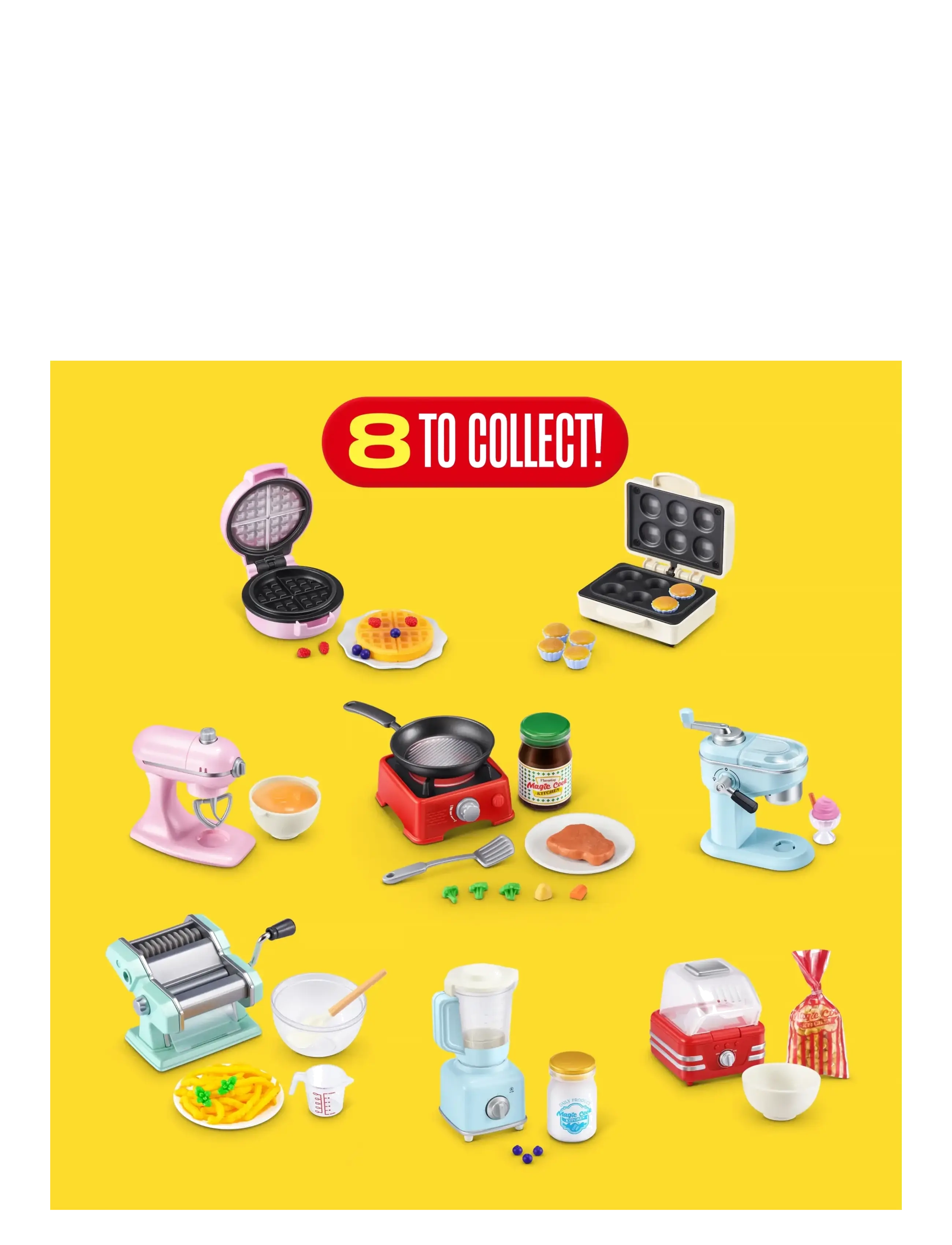 MINI BRANDS - MINI BRANDS MAGIC COOK KITCHEN - legekøkkener - multi - 2
