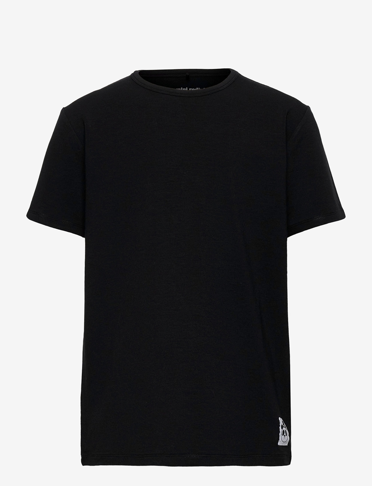 Mini Rodini - Basic ss tee - lühikeste varrukatega - black - 0