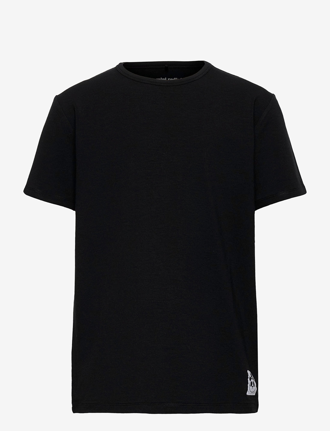 Mini Rodini - Basic ss tee - kortærmede t-shirts - black - 0