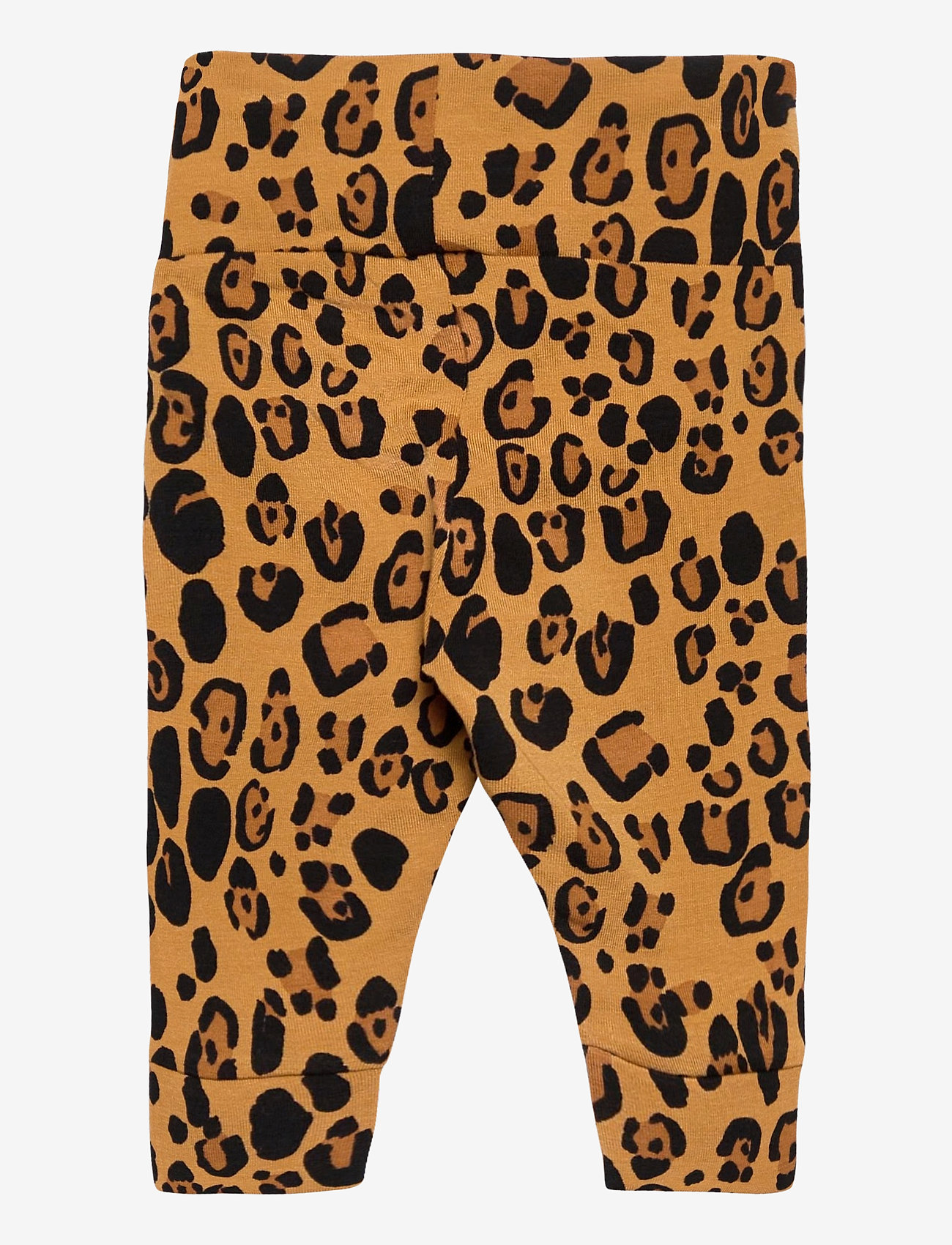 Mini Rodini - Basic leopard nb leggings - mažiausios kainos - beige - 0