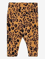 Mini Rodini - Basic leopard nb leggings - lägsta priserna - beige - 0