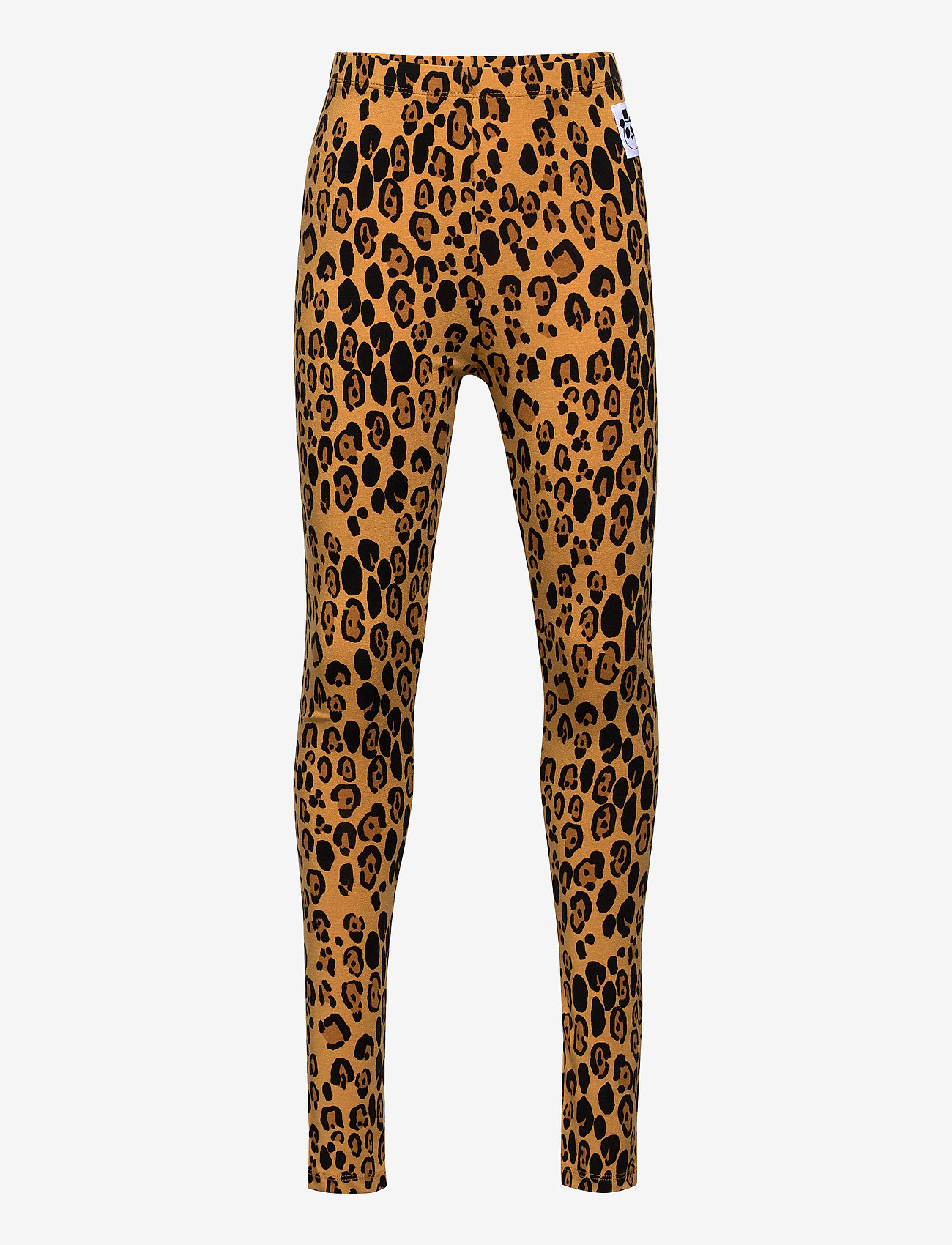 Mini Rodini - Basic leopard leggings - leginsy - beige - 0