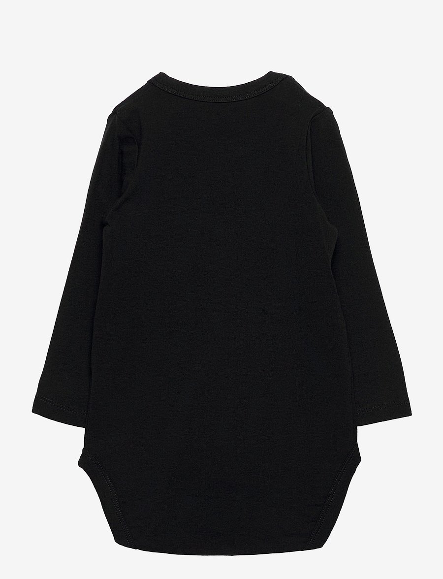 Mini Rodini - Basic ls body - bodies à manches longues - black - 1