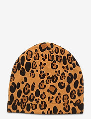 Mini Rodini - Basic leopard beanie - zemākās cenas - beige - 1