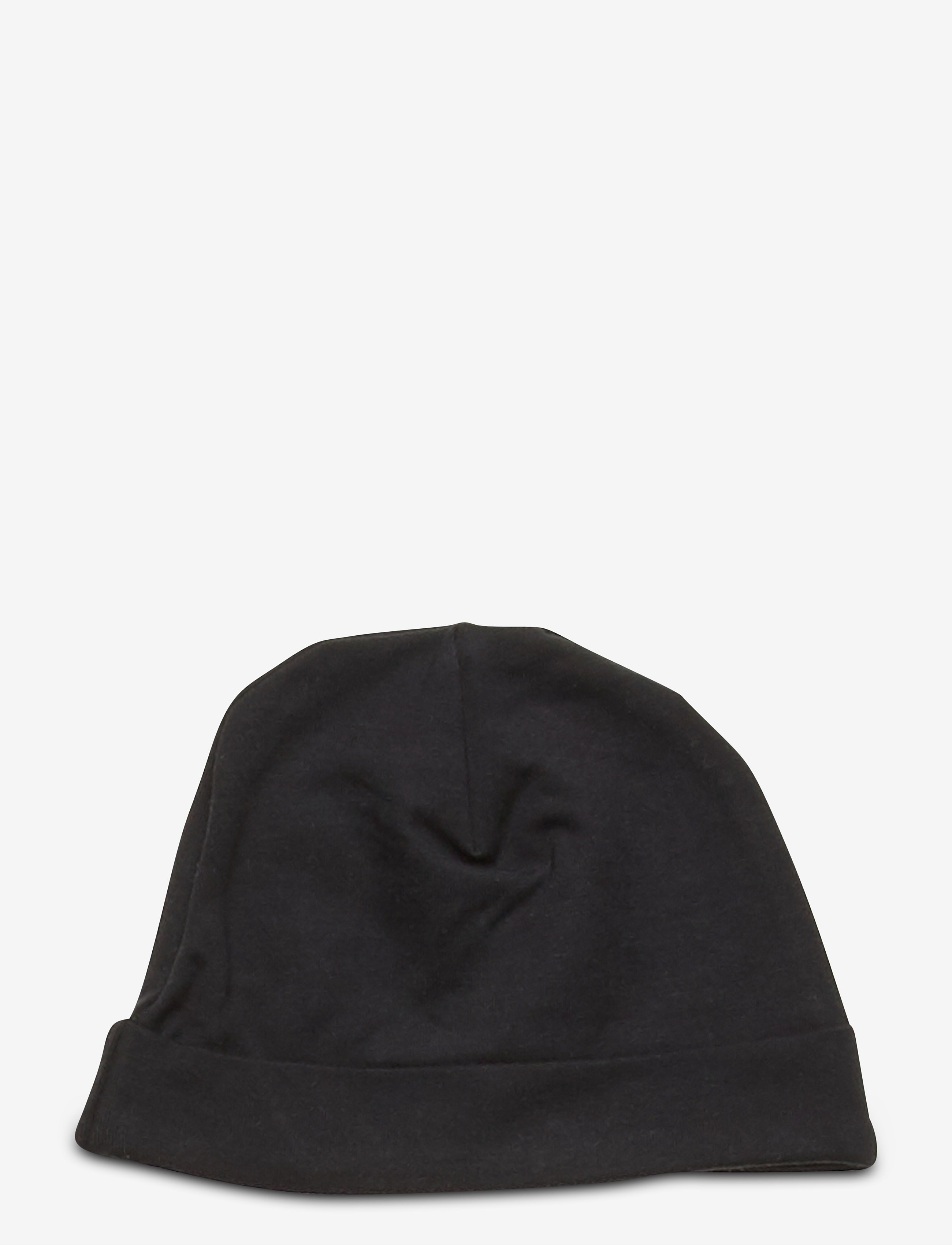 Mini Rodini - Basic baby beanie - lägsta priserna - black - 1