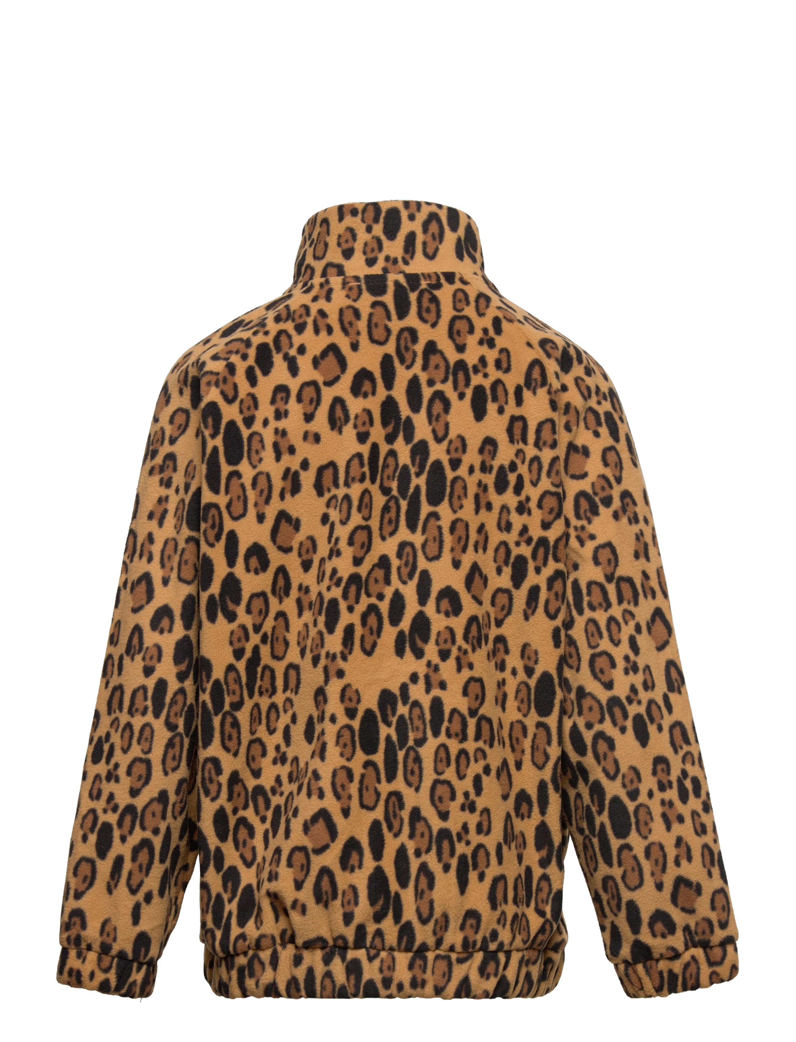 Mini Rodini - Leopard fleece jacket - Chapter 1- Limited stock - fleece jackets - beige - 1