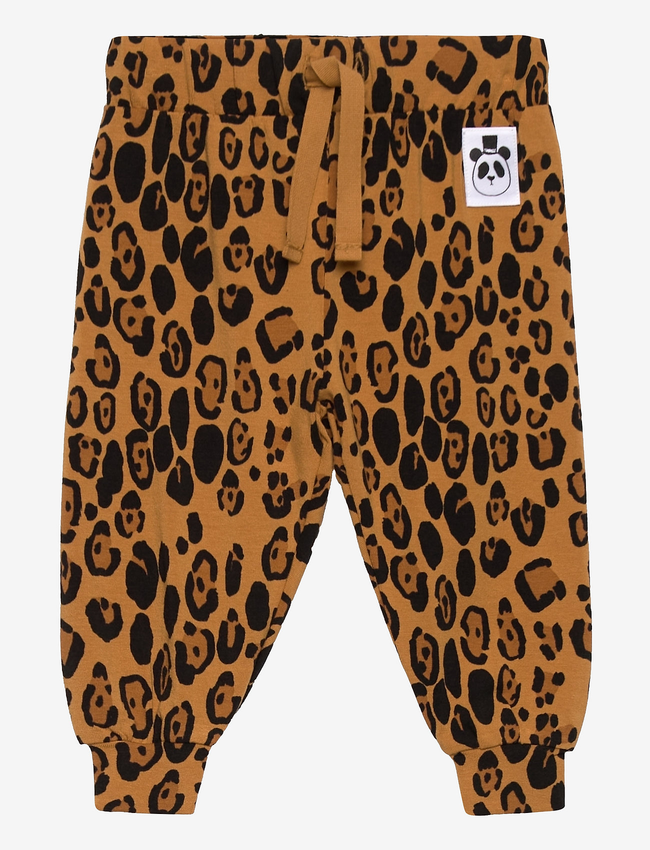Mini Rodini - Basic leopard trousers - trousers - beige - 0