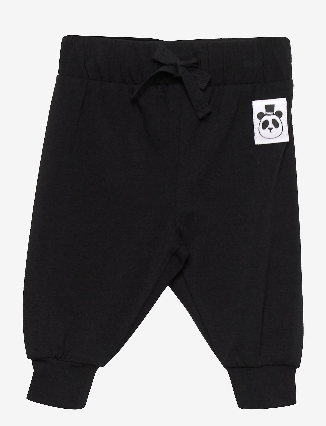 Mini Rodini - Basic trousers TENCEL™ - trousers - black - 0