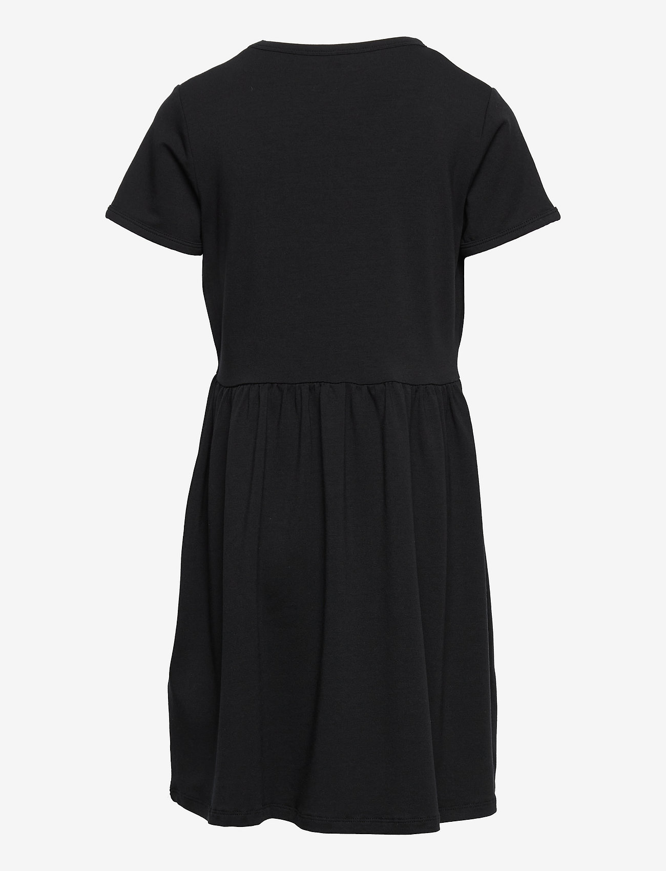 Mini Rodini - Basic ss dress TENCEL™ - kortærmede babykjoler - black - 1