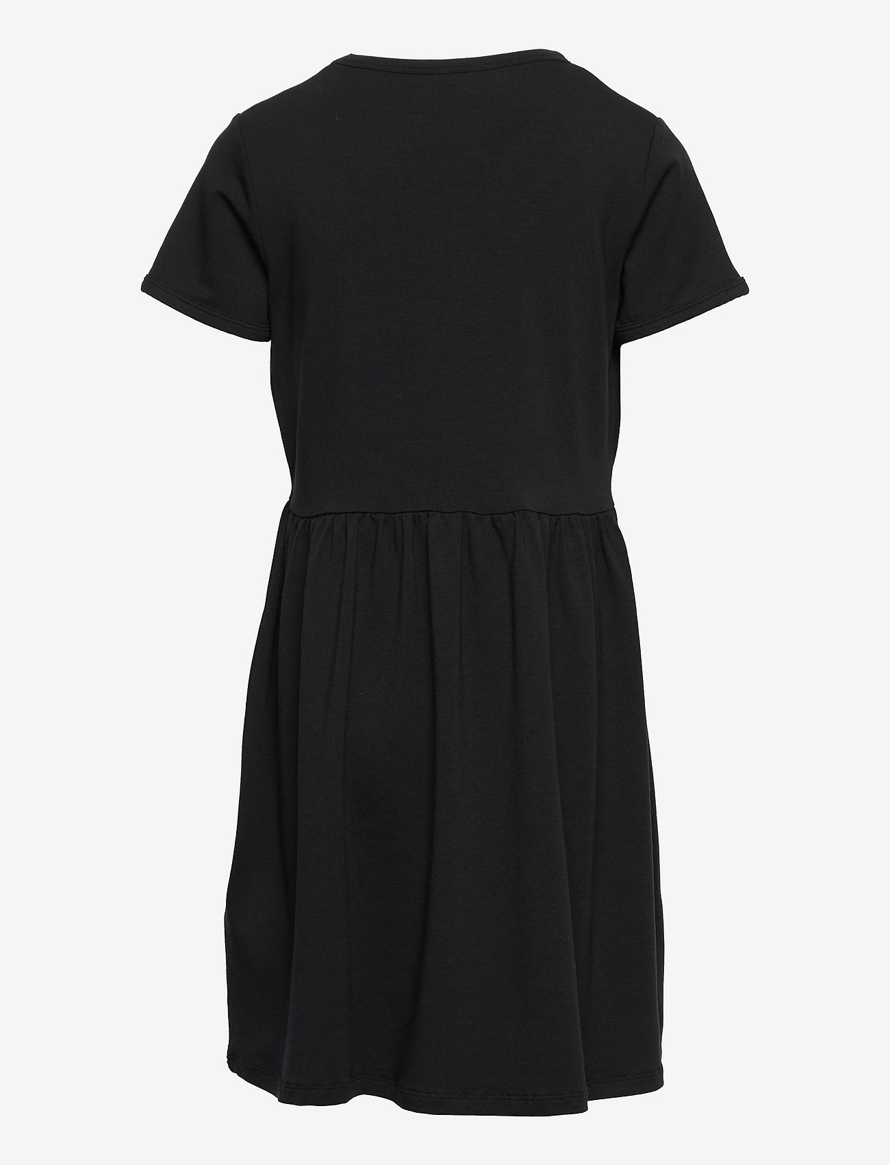 Mini Rodini - Basic ss dress TENCEL™ - casual jurken met korte mouwen - black - 1