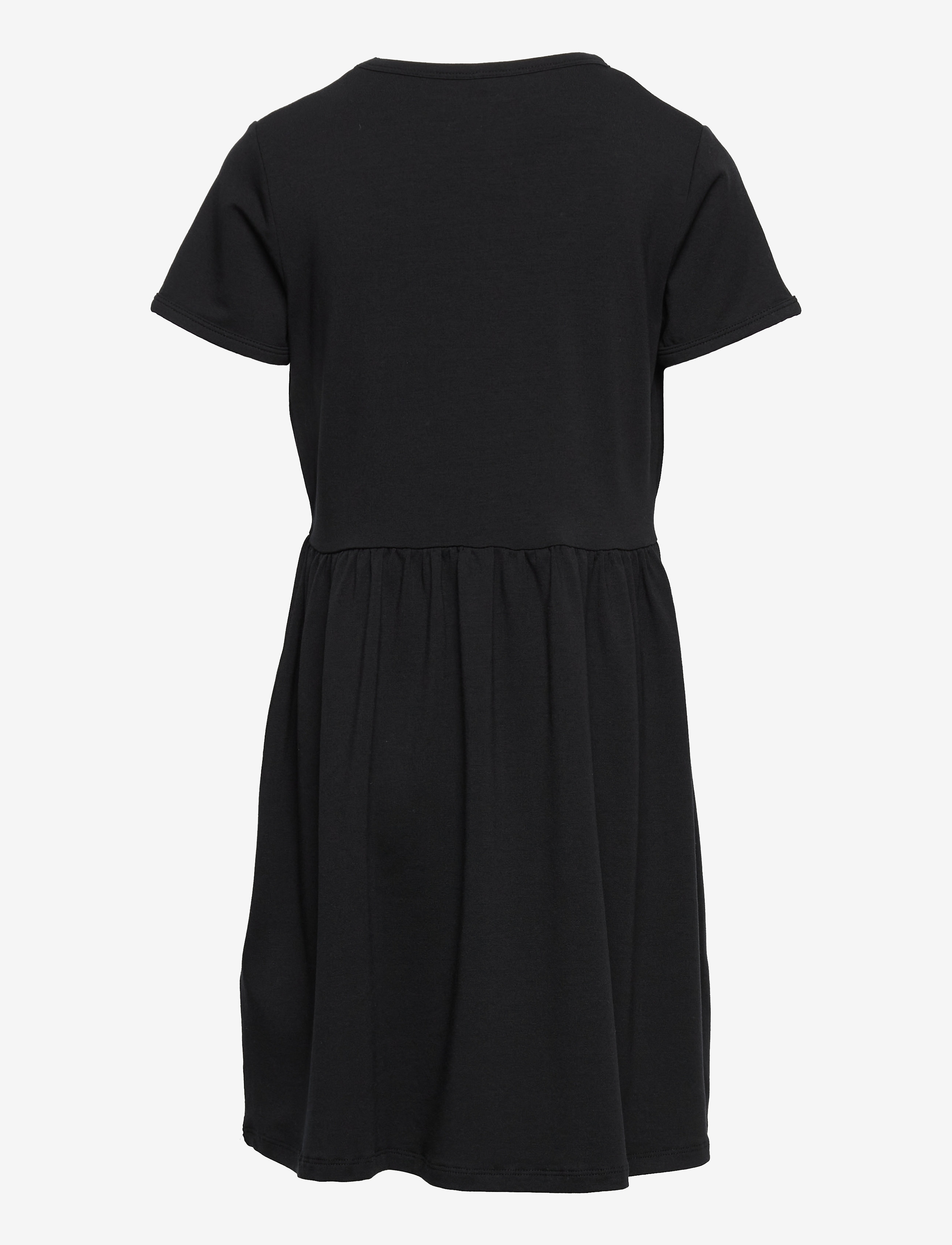 Mini Rodini - Basic ss dress TENCEL™ - kurzärmelige babykleider - black - 1