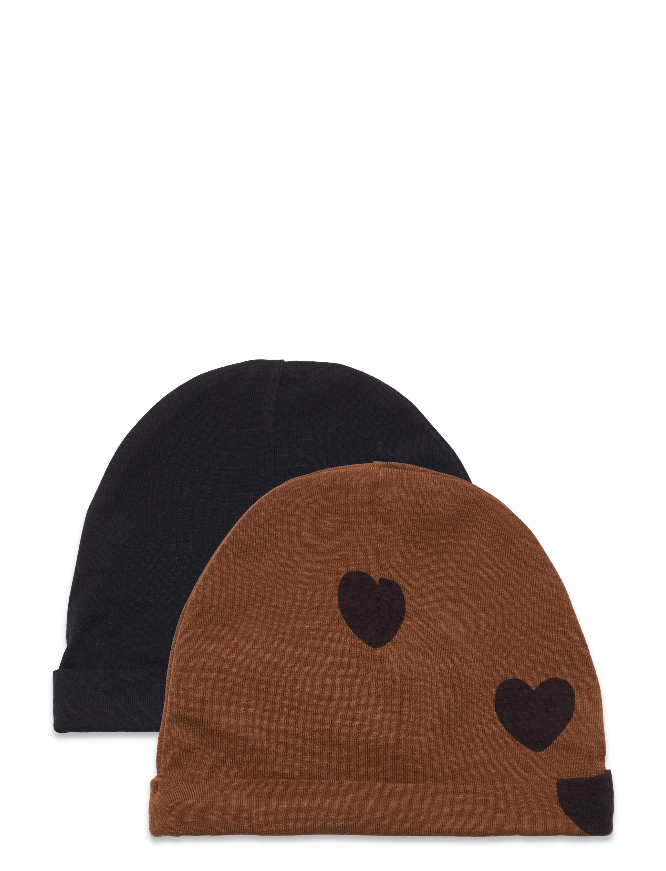 Mini Rodini - Basic hearts baby beanie 2-pack - lowest prices - multi - 1