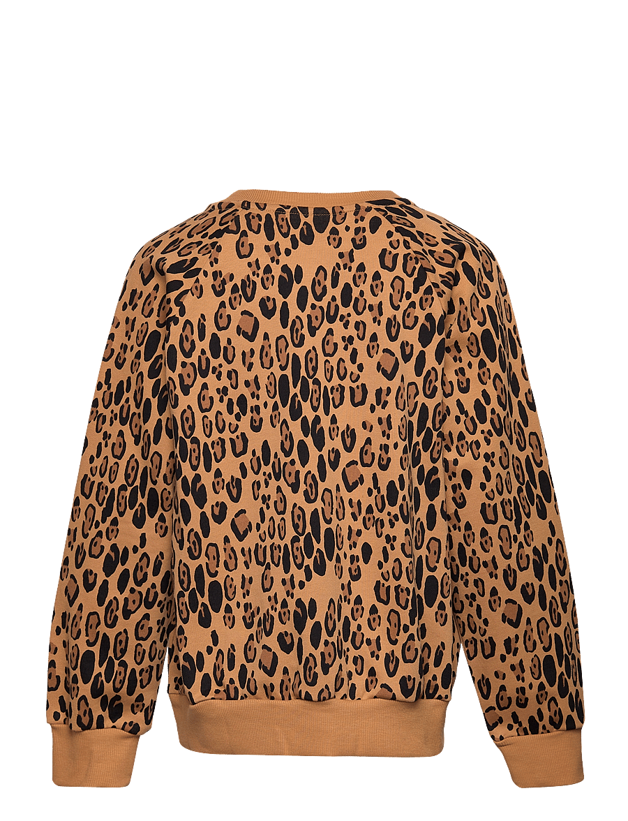 Mini Rodini - BASIC LEOPARD SWEATSHIRT - sweatshirts - beige - 1
