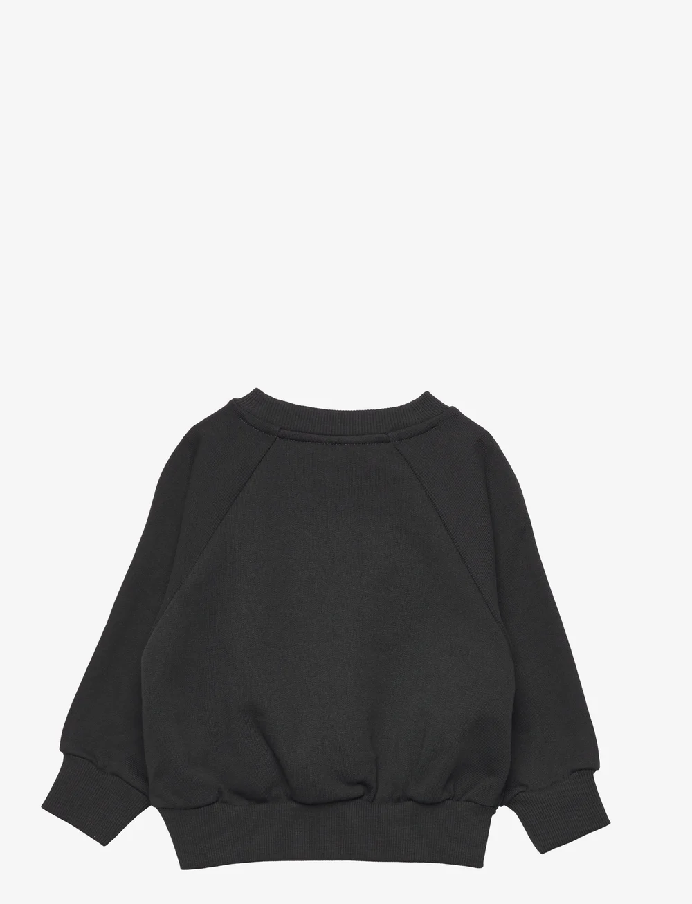 Mini Rodini - Basic solid sweatshirt - sweatshirts - black - 1