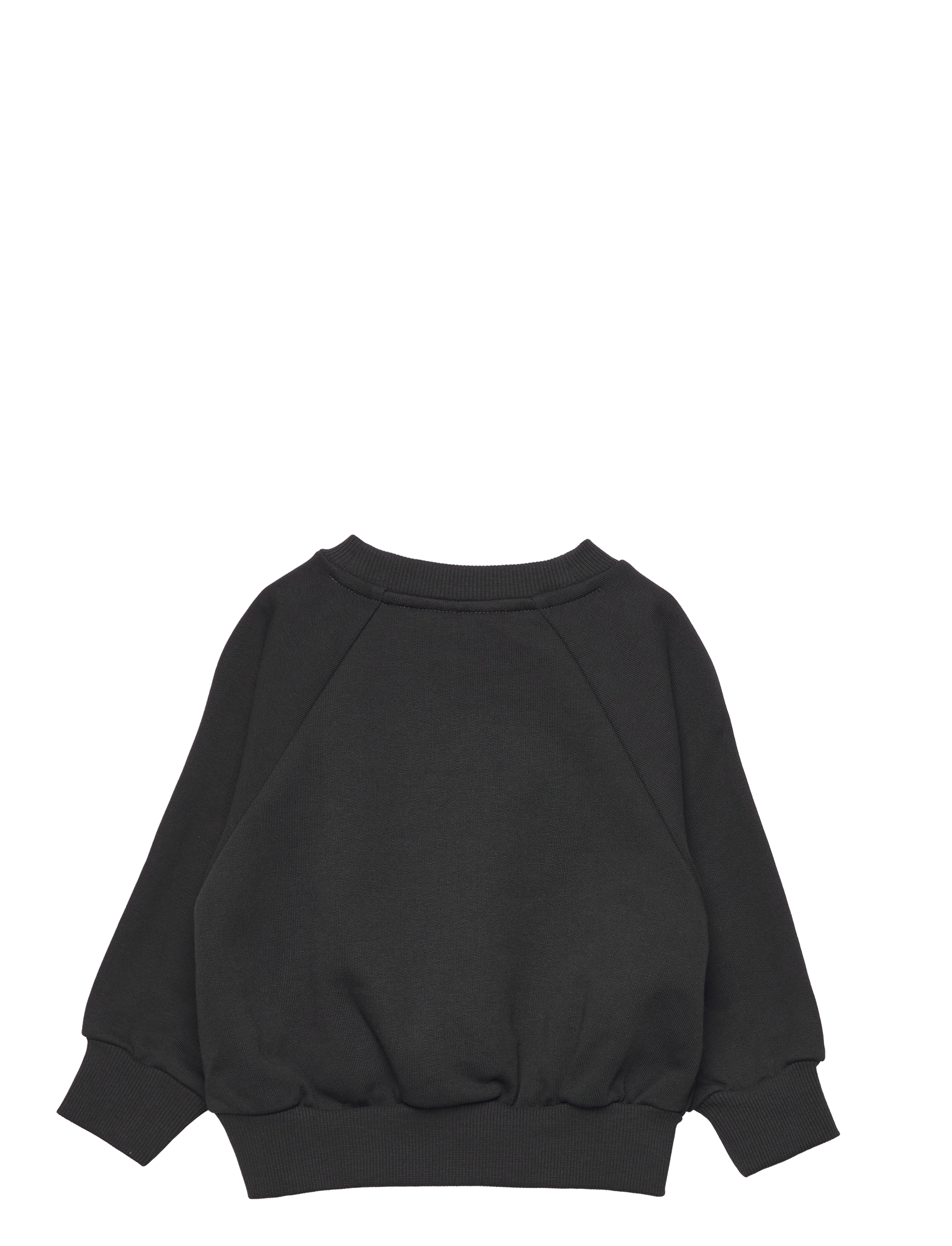 Mini Rodini - Basic solid sweatshirt - sweatshirts - black - 1