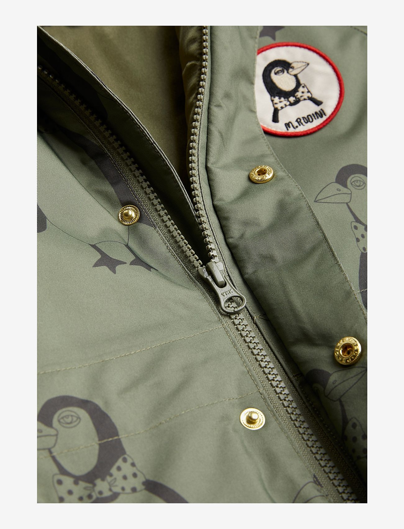 Mini Rodini - Kebnekaise penguin overall - green - 3