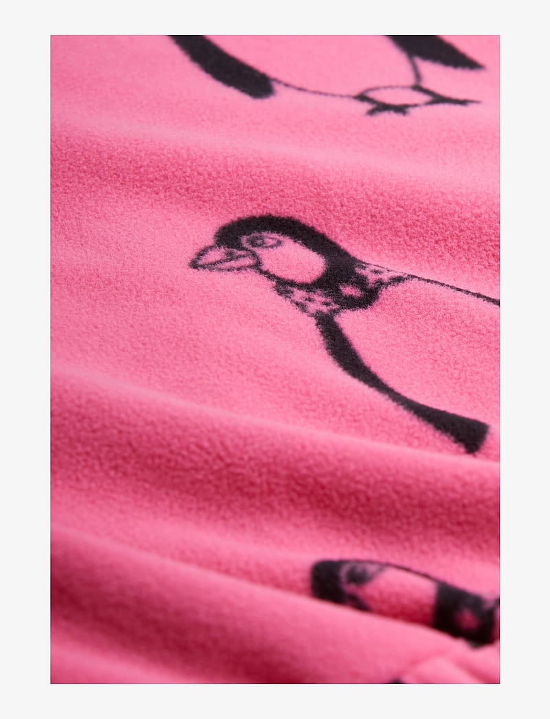 Mini Rodini - Penguin fleece trousers - mjukisbyxor - pink - 2