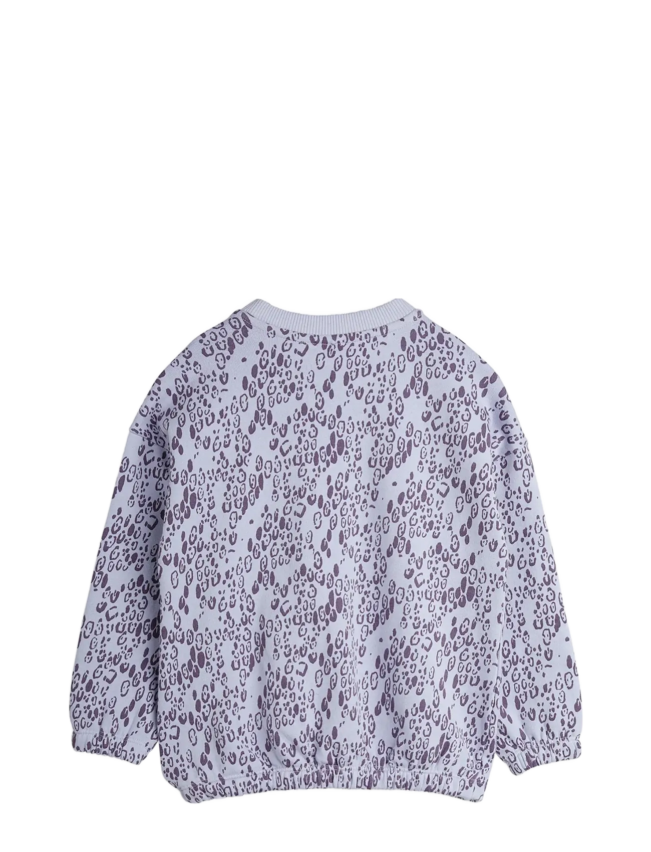 Mini Rodini - Mini leopard aop sweatshirt - sweatshirts - purple - 1