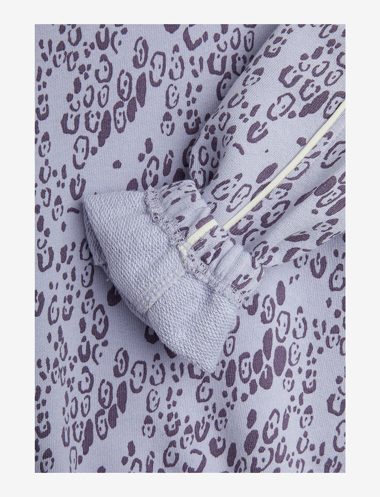 Mini Rodini - Mini leopard aop sweatshirt - sweatshirts - purple - 3