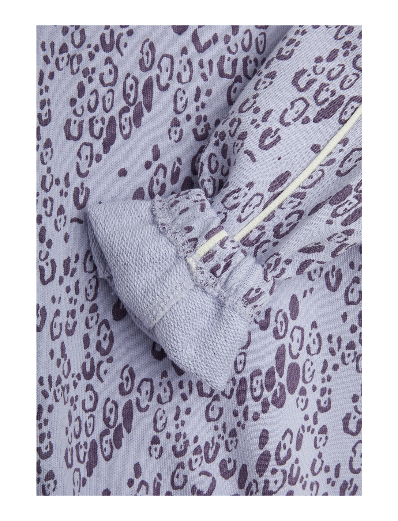 Mini Rodini - Mini leopard aop sweatshirt - sweatshirts - purple - 3