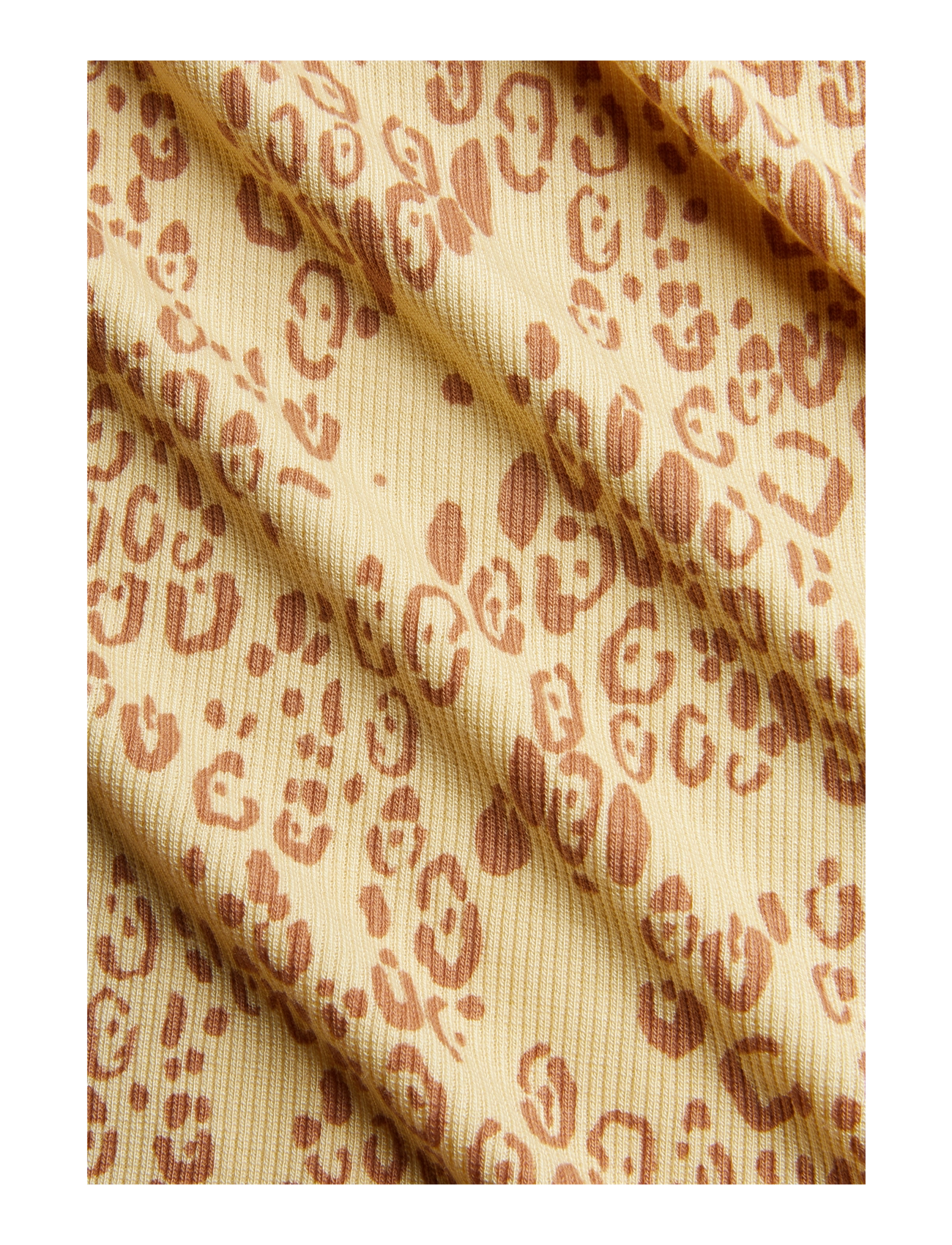Mini Rodini - Mini leopard aop leggings - ungbarnabuxur - beige - 2