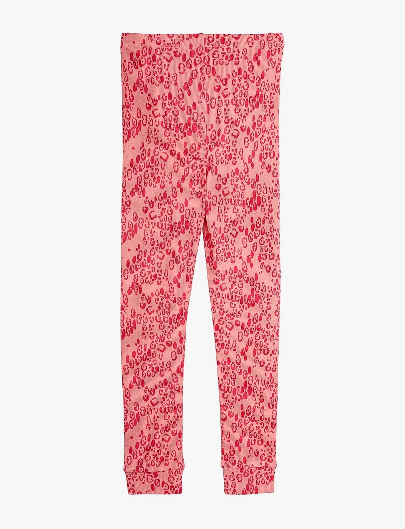 Mini Rodini - Mini leopard aop leggings - leggings - pink - 1