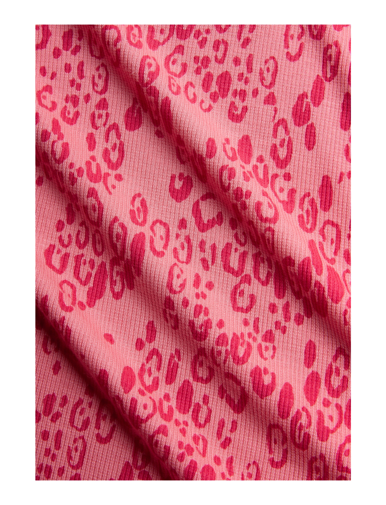 Mini Rodini - Mini leopard aop leggings - retuusid - pink - 2