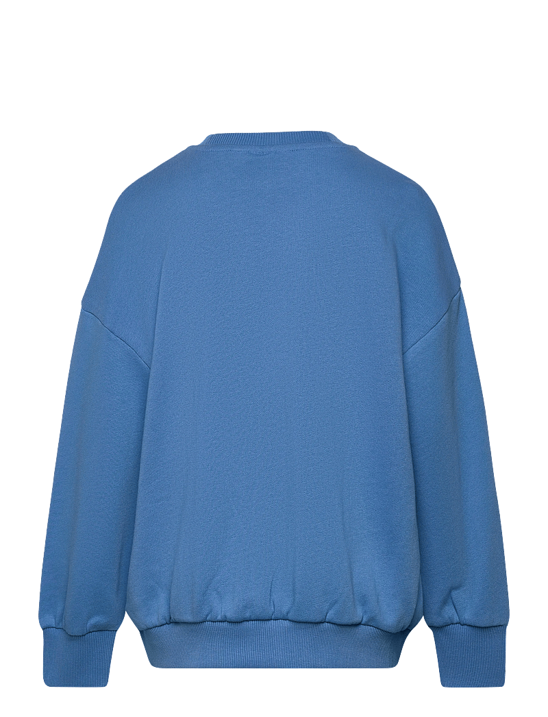 Mini Rodini - Dog emb sweatshirt - dressipluusid - blue - 1