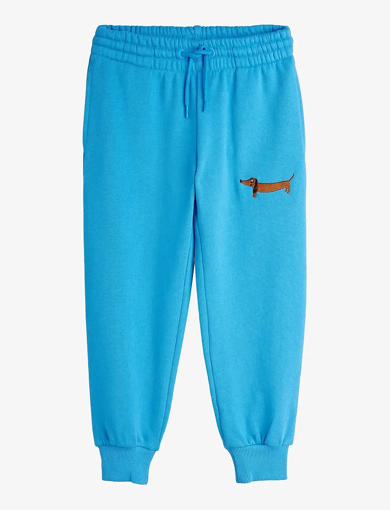 Mini Rodini - Dog emb sweatpants - jogginghosen - blue - 0