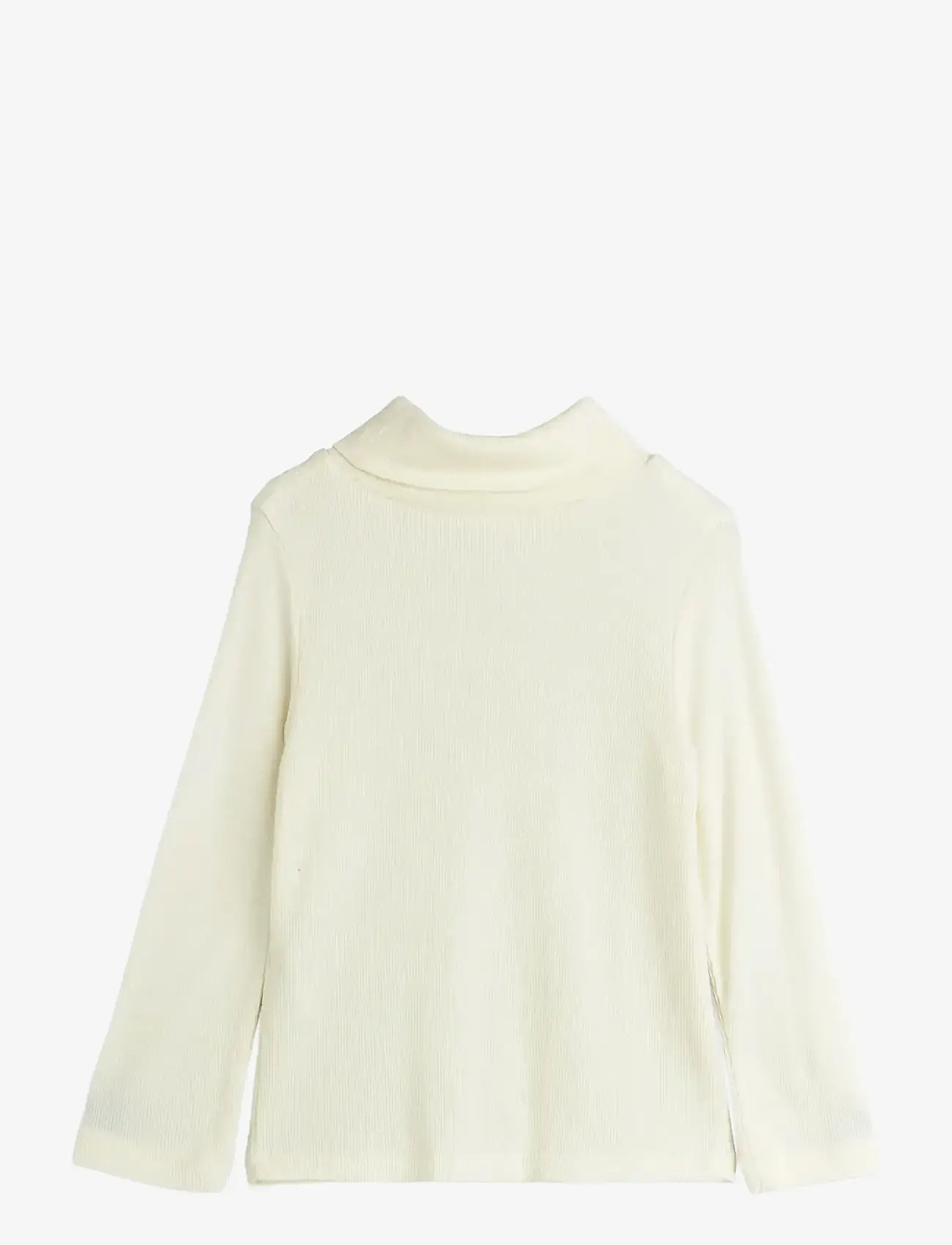 Mini Rodini - Modal rib turtleneck - poolopaidat - offwhite - 1