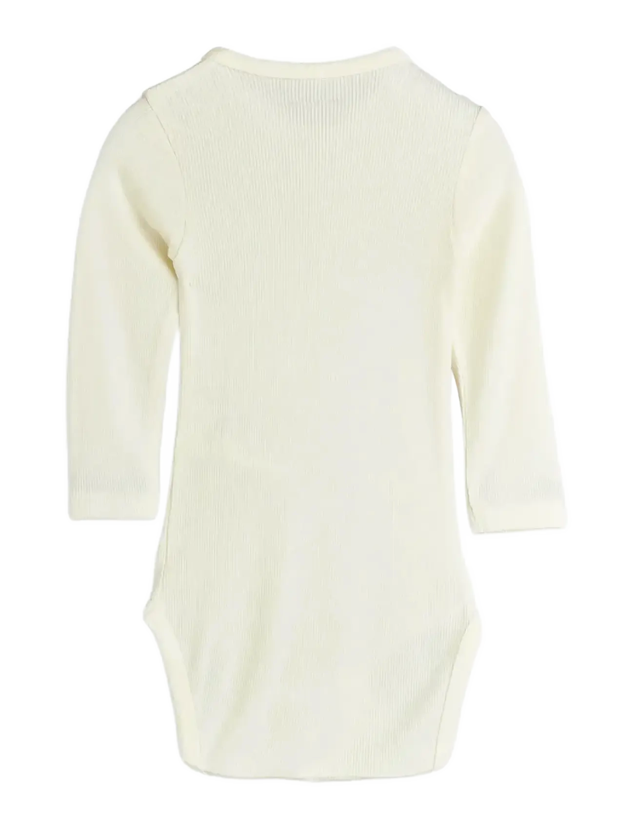 Mini Rodini - Modal rib ls body - offwhite - 1