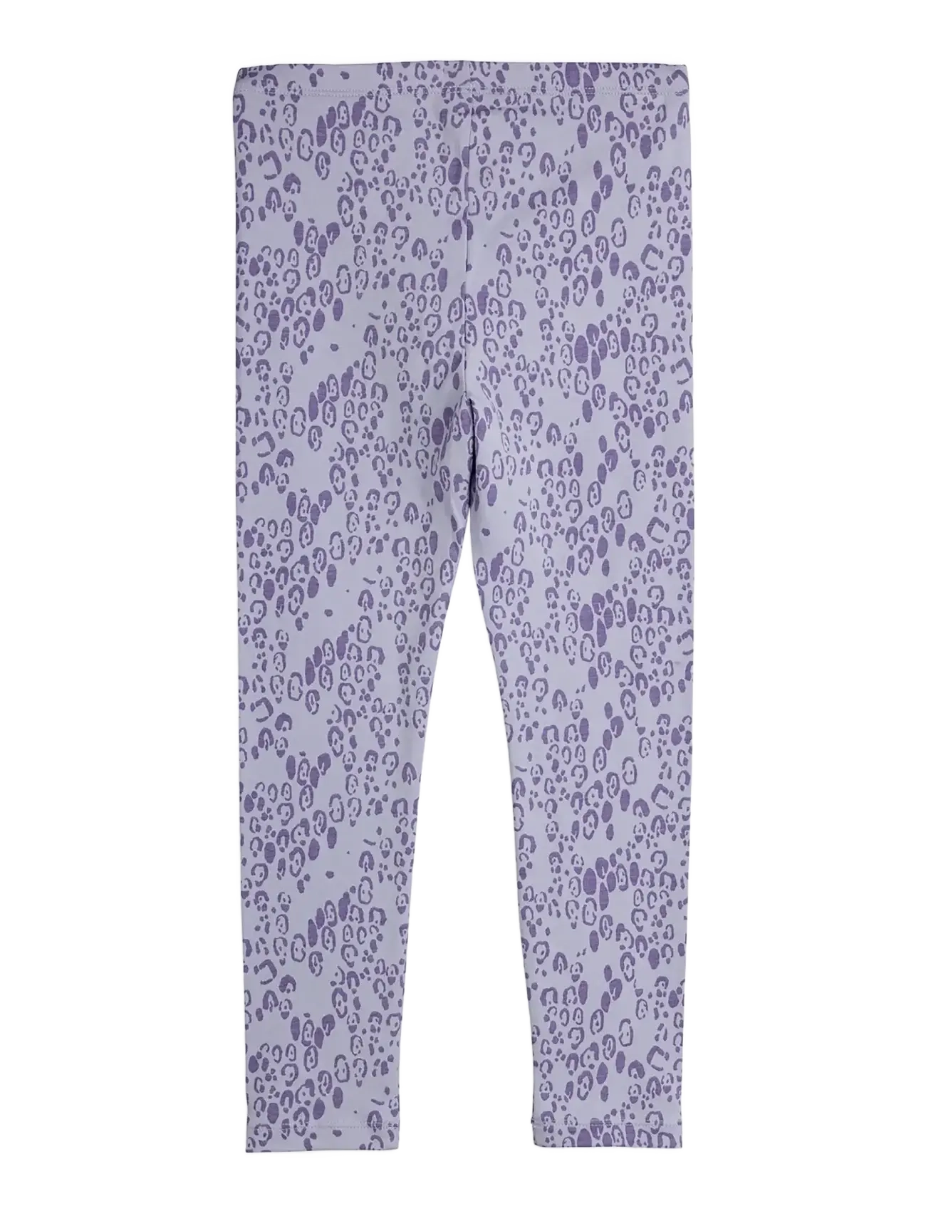 Mini Rodini - Mini leopard aop leggings - leggings - purple - 1