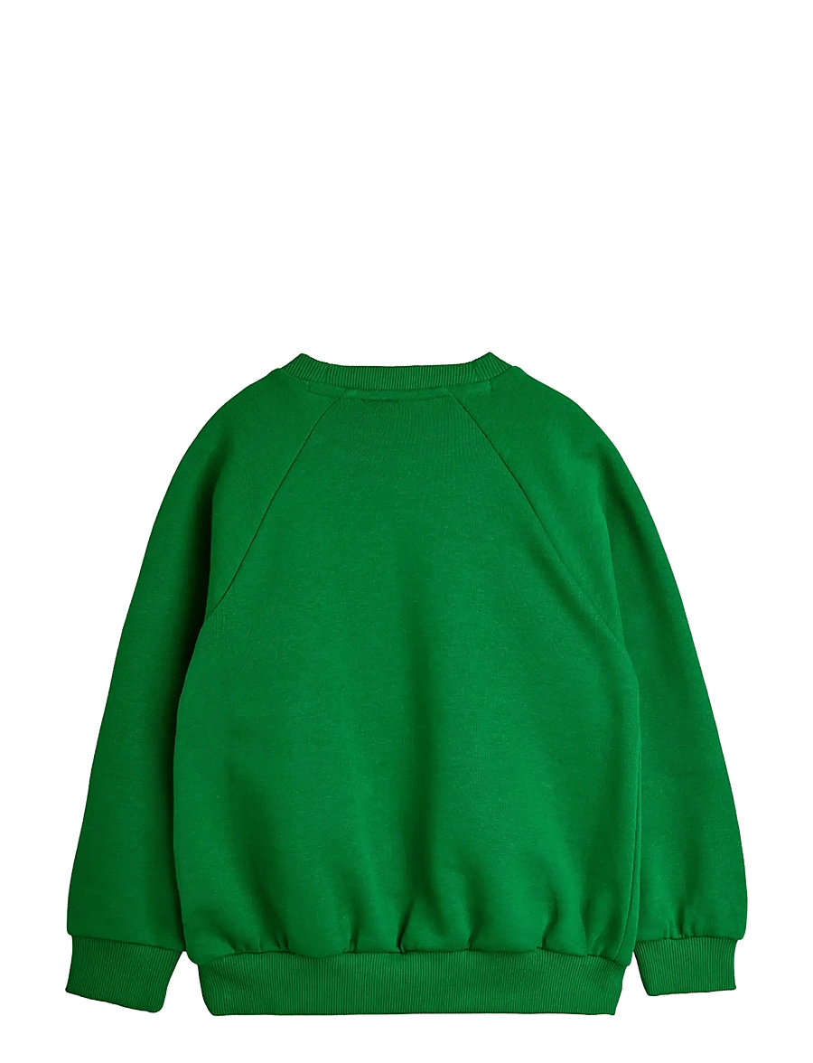 Mini Rodini - Panther sp sweatshirt - sweatshirts - green - 1