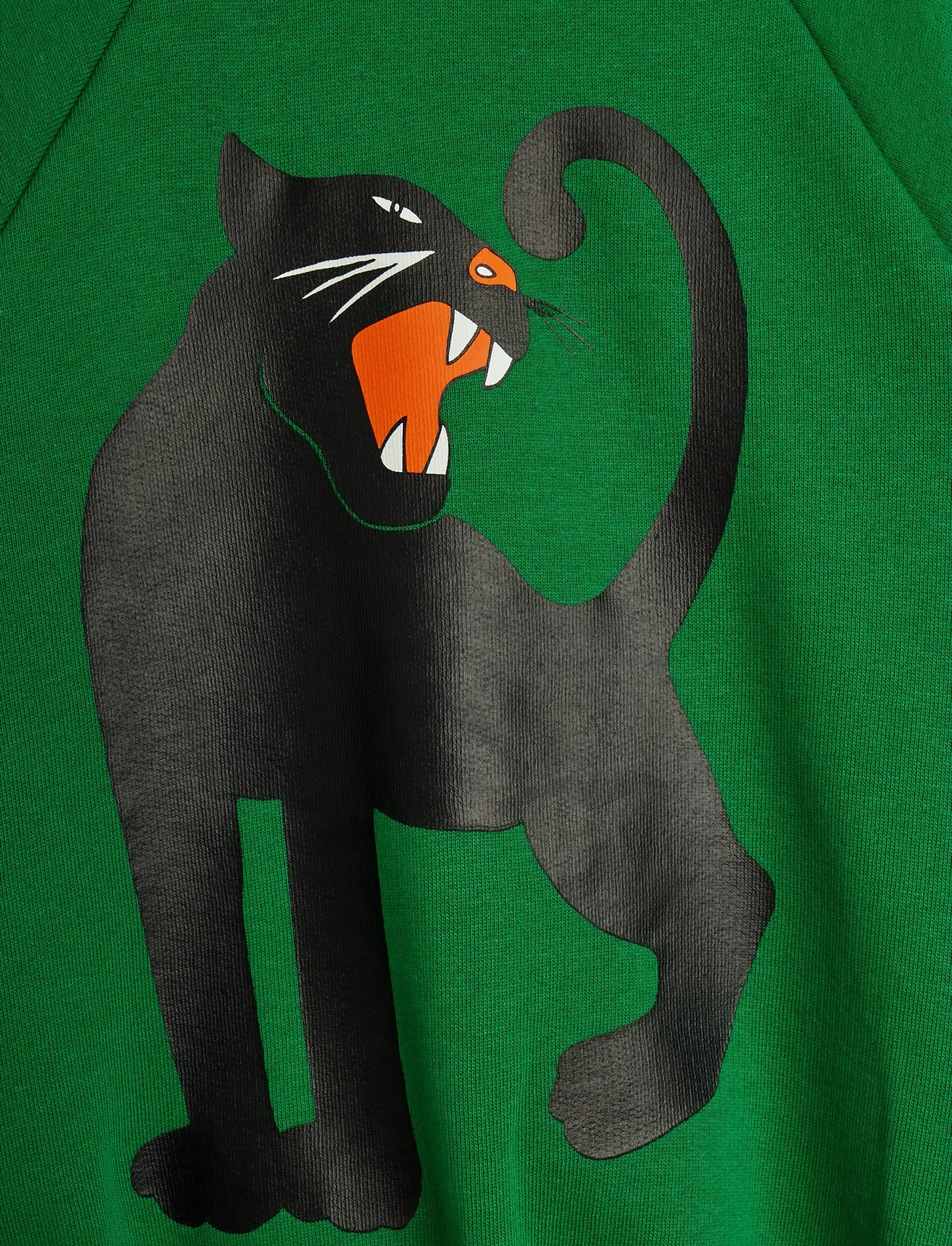 Mini Rodini - Panther sp sweatshirt - sweatshirts - green - 2