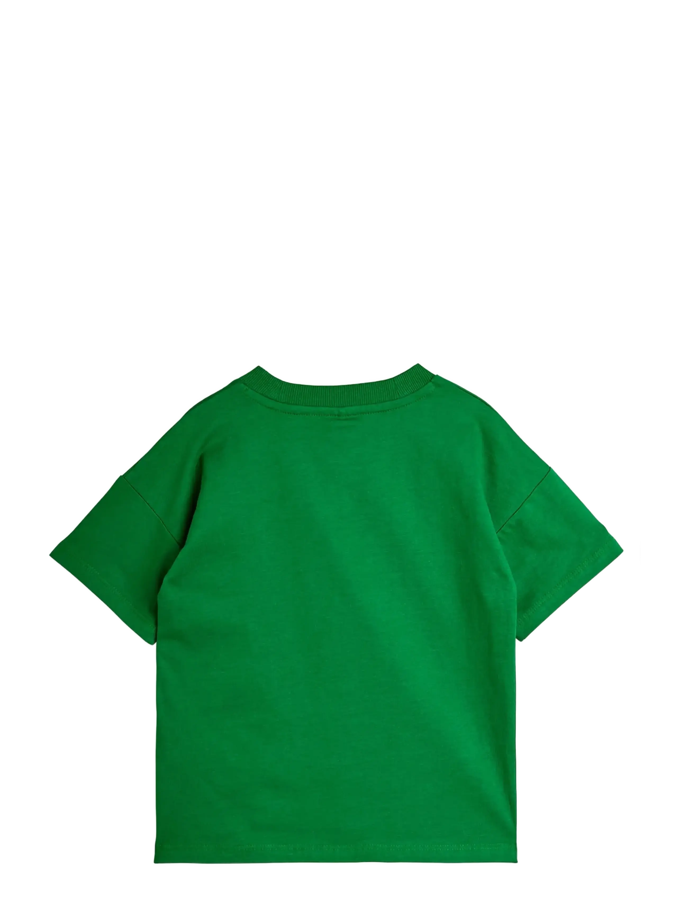 Mini Rodini - Panther sp ss tee - kortærmede t-shirts - green - 1