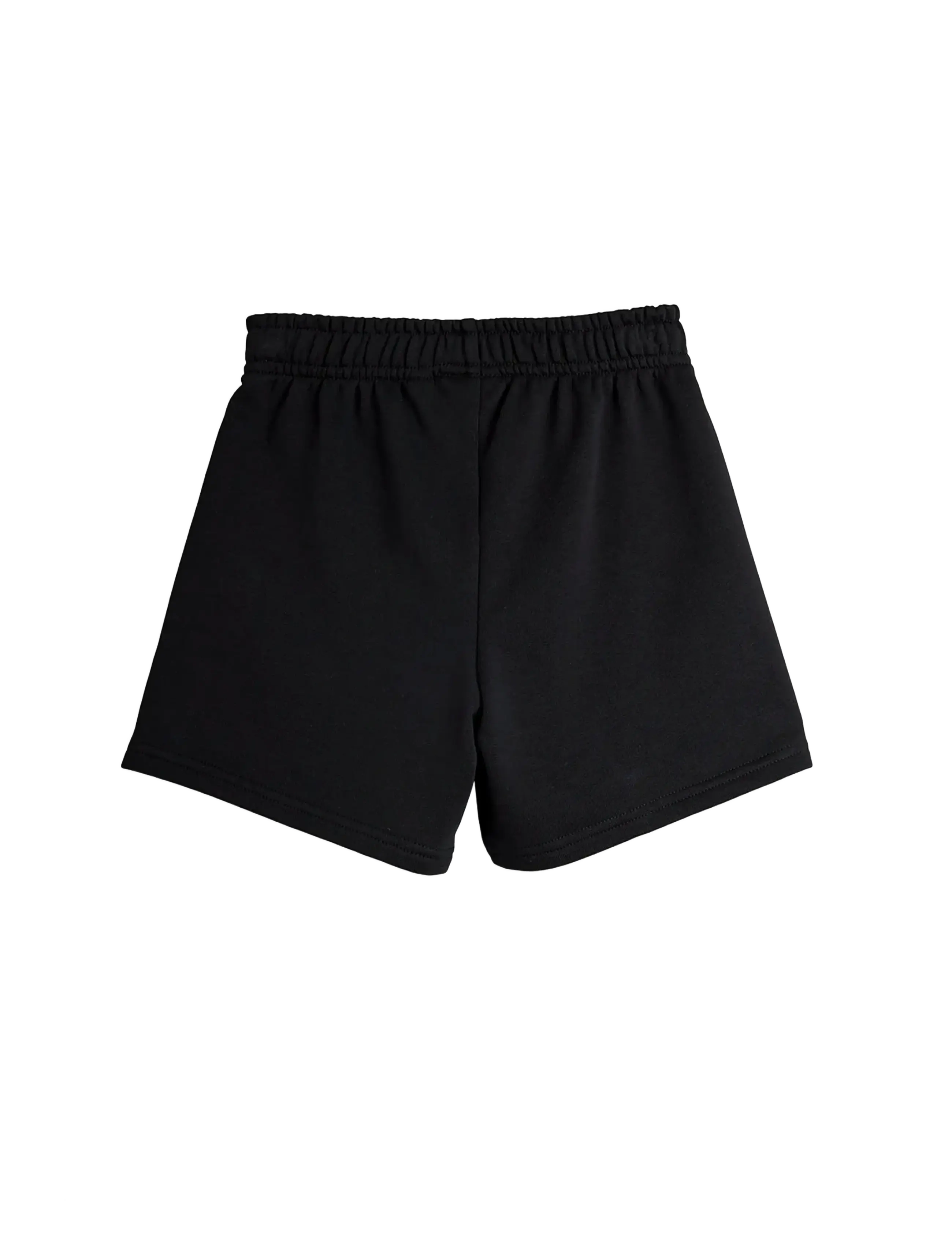 Mini Rodini - Plain piping sweatshorts - sweatshorts - black - 2