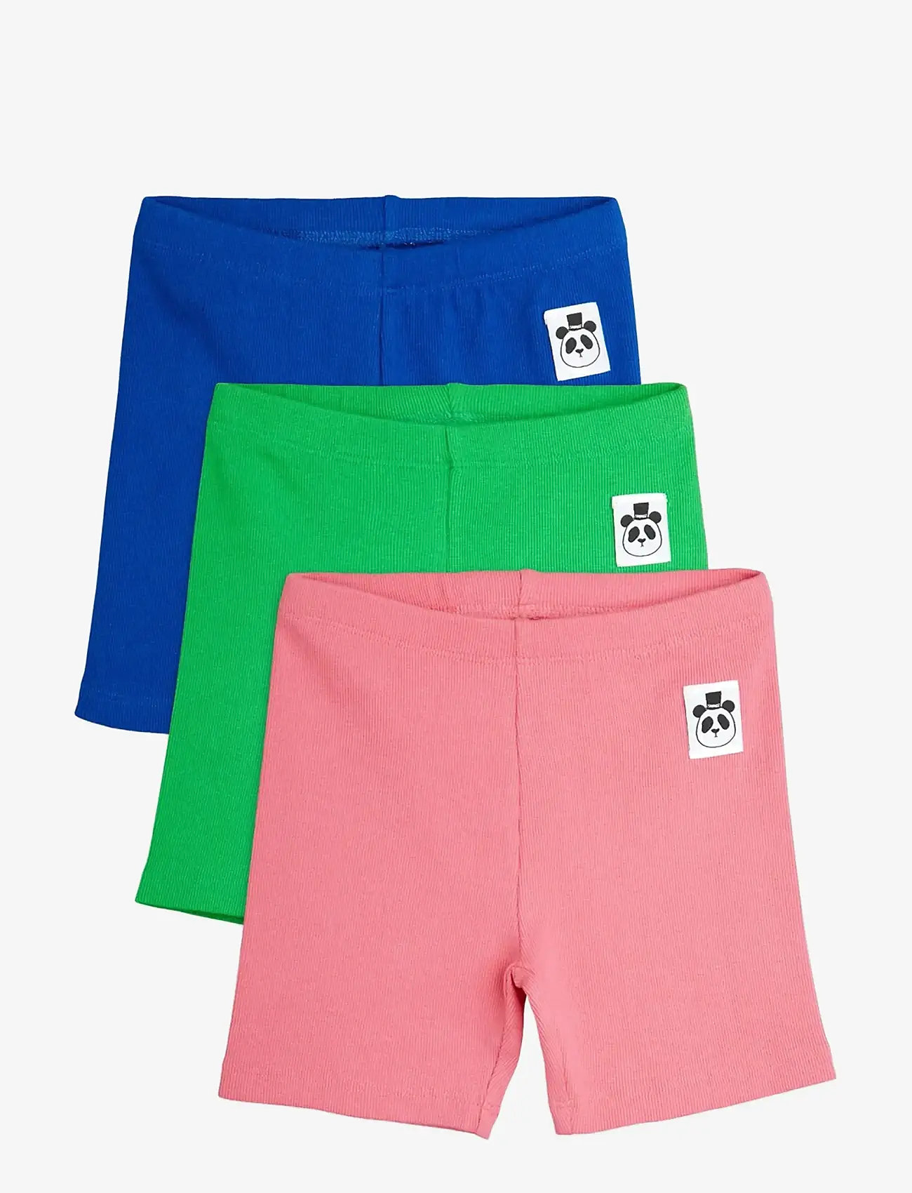 Mini Rodini - Solid bike shorts 3-pack - casual shorts - multi - 0